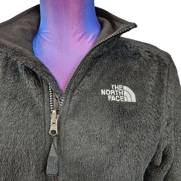 North Face Black Osito Fleece Jacket Size Small Women's D119 - Picture 2 of 12